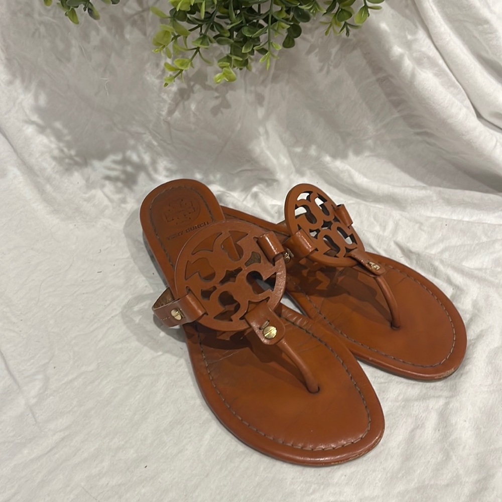 Tory Burch Miller sandals. Used. Size 8.5